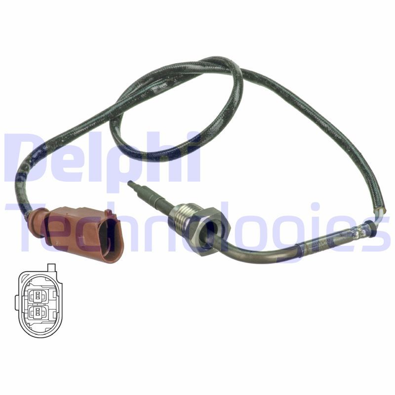 Volkswagen Touran 2003-2010 Arası 1.9 TDI Delphi Marka Egzoz Sıcaklık Sensörü