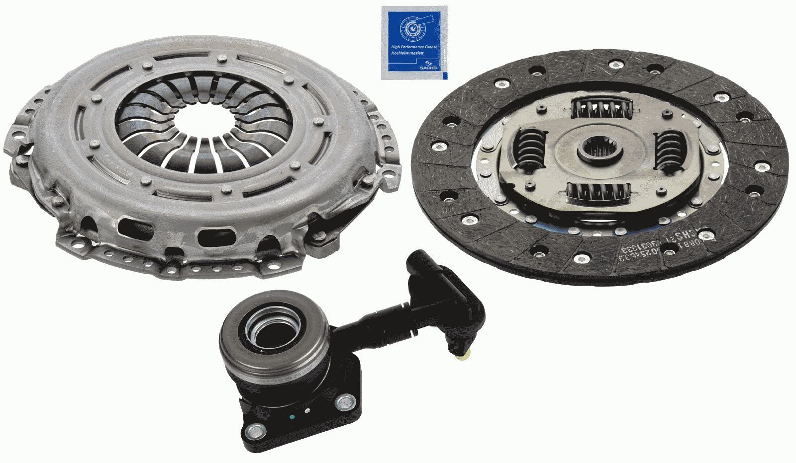 Ford C-Max 2010-2019 Arası 1.6 Ti Sachs Marka Debriyaj Seti