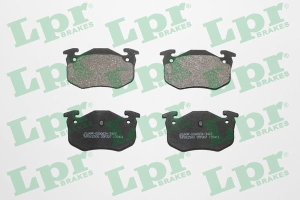 Citroen Zx 1991-1999 Arası 1.9 D, 2.0 i, 1.9 i, 1.8 i, 1.9 TD, 1.6 i LPR Marka Arka Balata