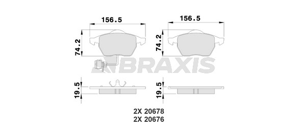 Audi 100 1990-1994 Arası 2.0 E Braxis Marka Ön Balata