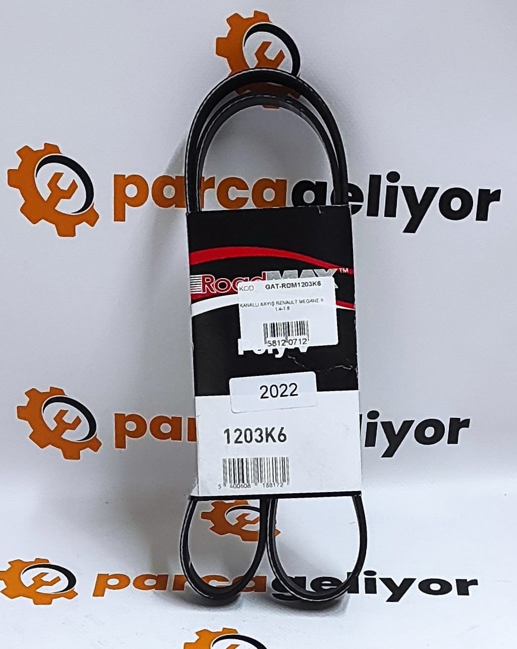 Scenic 1.6 16V V kayışı Roadmax GAT-RDM1203K6
