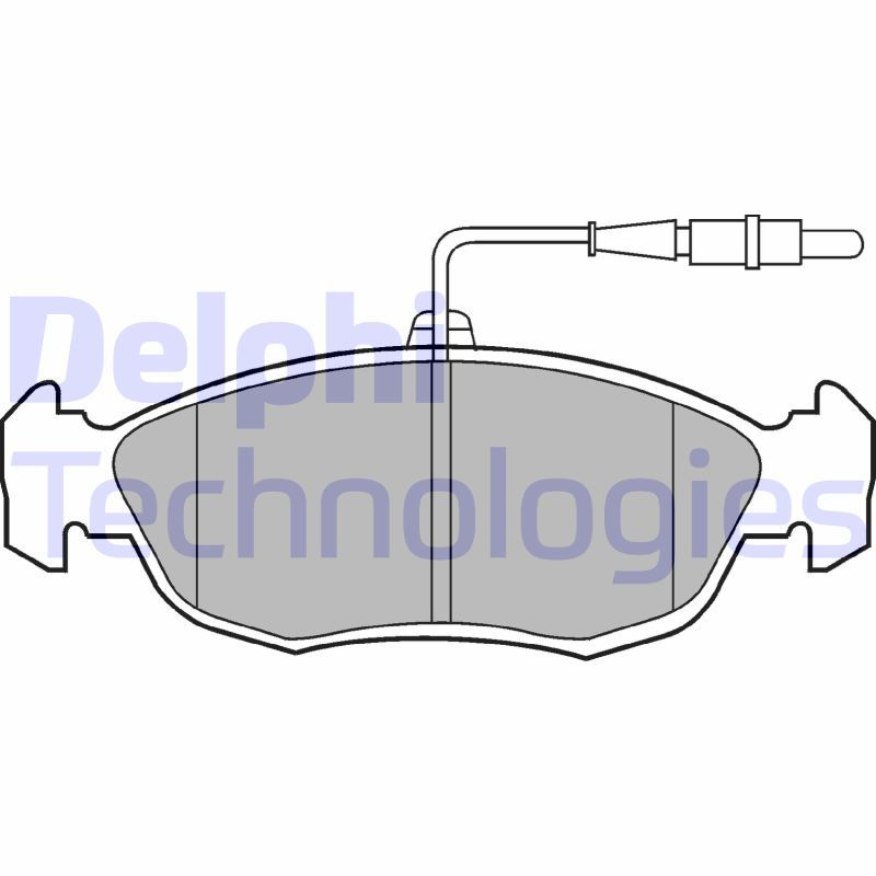 Peugeot 106 1991-1996 Arası 1.3 Delphi Marka Ön Balata