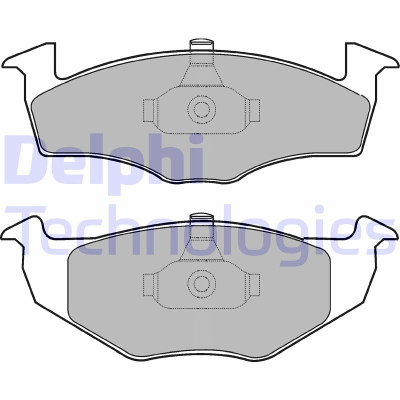 Volkswagen Polo 1994-2009 Arası 75 1.6 Delphi Marka Ön Balata