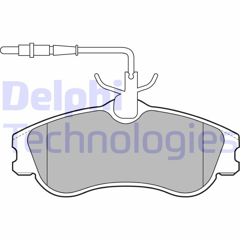 Peugeot 306 1993-2003 Arası 1.4 SL Delphi Marka Ön Balata Fişli