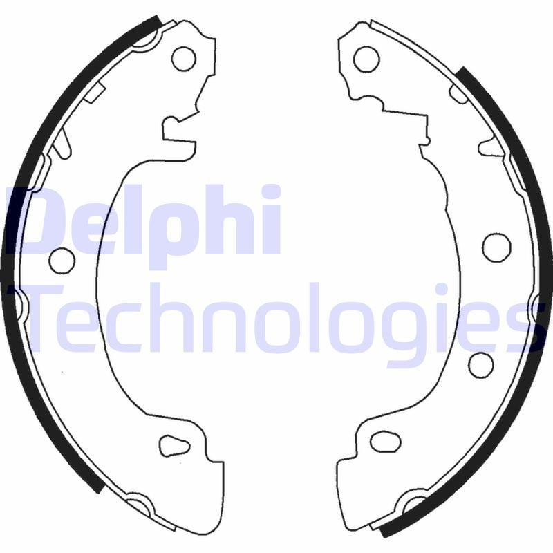 Renault Megane 1995-2012 Arası 2.0 16V Delphi Marka Pabuçlu Balata