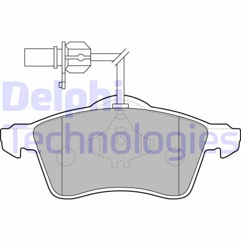 Volkswagen Transporter 1990-2004 Arası 2.0 Delphi Marka Ön Balata