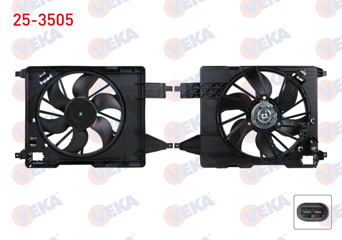 Fan Motoru Davlumbazlı Scenic II 1.4 16v Veka Marka 25-3505