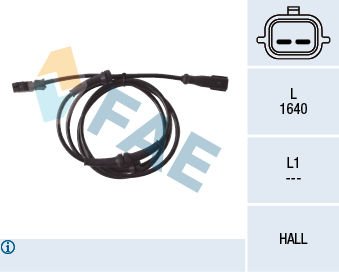 Renault Kangoo 2008-2013 Arası 1.6 16V FAE Marka Arka Abs Sensörü