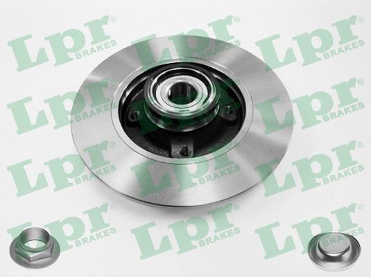 Citroen Ds3 2009-2016 Arası 1.6 Racing LPR Marka Arka Fren Diski
