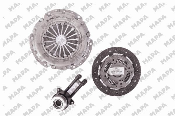 Ford Fusion 2002-2012 Arası Mapa Marka Debriyaj Seti