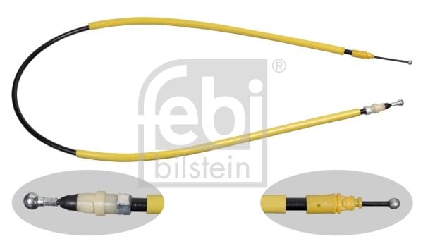 Opel Vivaro 2001-2005 Arası 2.5 DTi Febi Marka Arka Sağ El Fren Teli