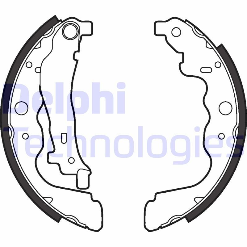 Renault Kangoo 2008-2012 Arası Z.E. Delphi Marka Pabuçlu Balata