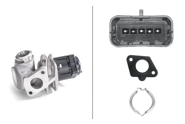 Citroen C1 2005-2014 Arası 1.4 HDi Hella Marka EGR Valfi
