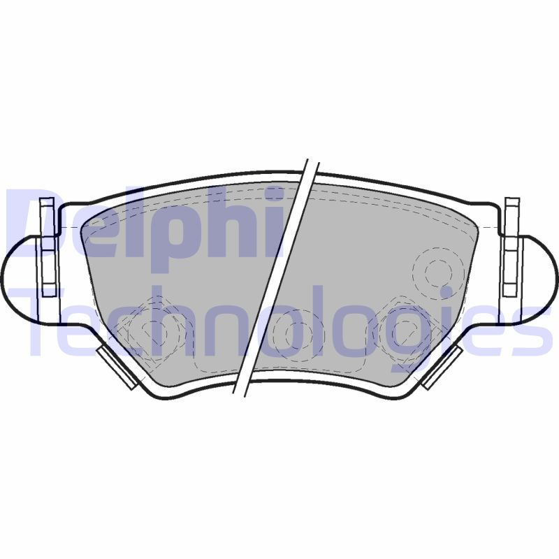 Opel Astra 1993-2009 Arası 1.7 TD Delphi Marka Arka Balata