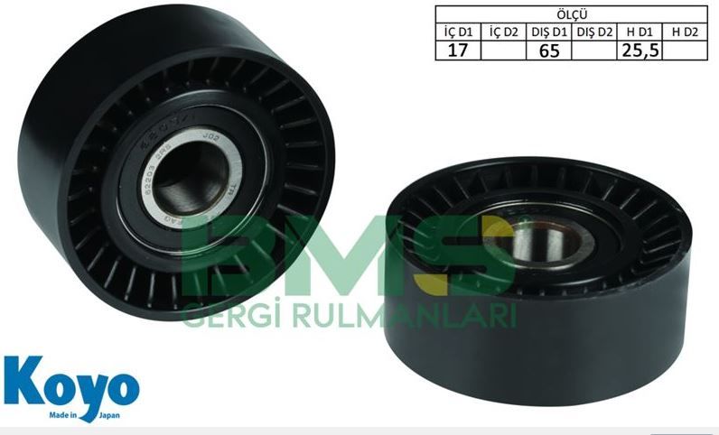 Egea 1.6 Multijet (Euro 5 Ve Euro 6) V Kayış Gergisi Veka BMS-BMS273