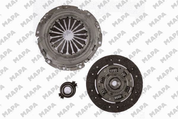 Citroen Berlingo 1996-2011 Arası 1.1 i, 1.4 i Mapa Marka Debriyaj Seti