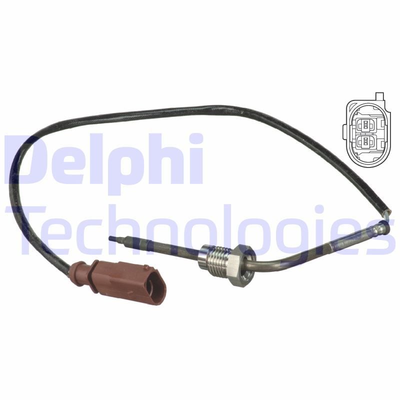 Volkswagen Polo 2009-2013 Arası 1.6 TDI Delphi Marka Egzoz Sıcaklık Sensörü