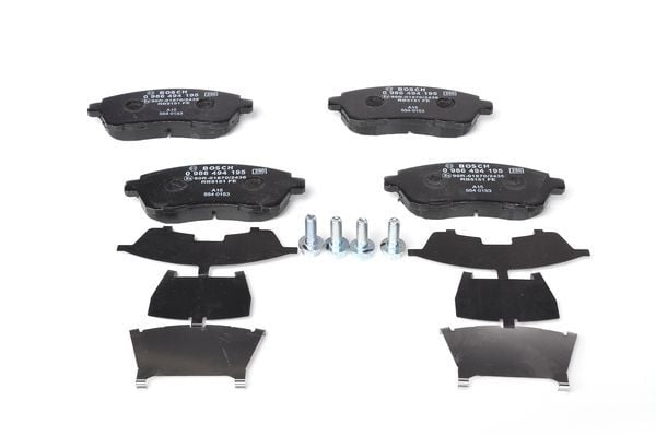 Ford Fiesta 2008-2012 Arası 1.6 TDCi Bosch Marka Ön Balata