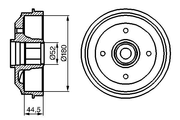Citroen Zx 1991-1999 Arası 1.9 TD Bosch Marka Kampana