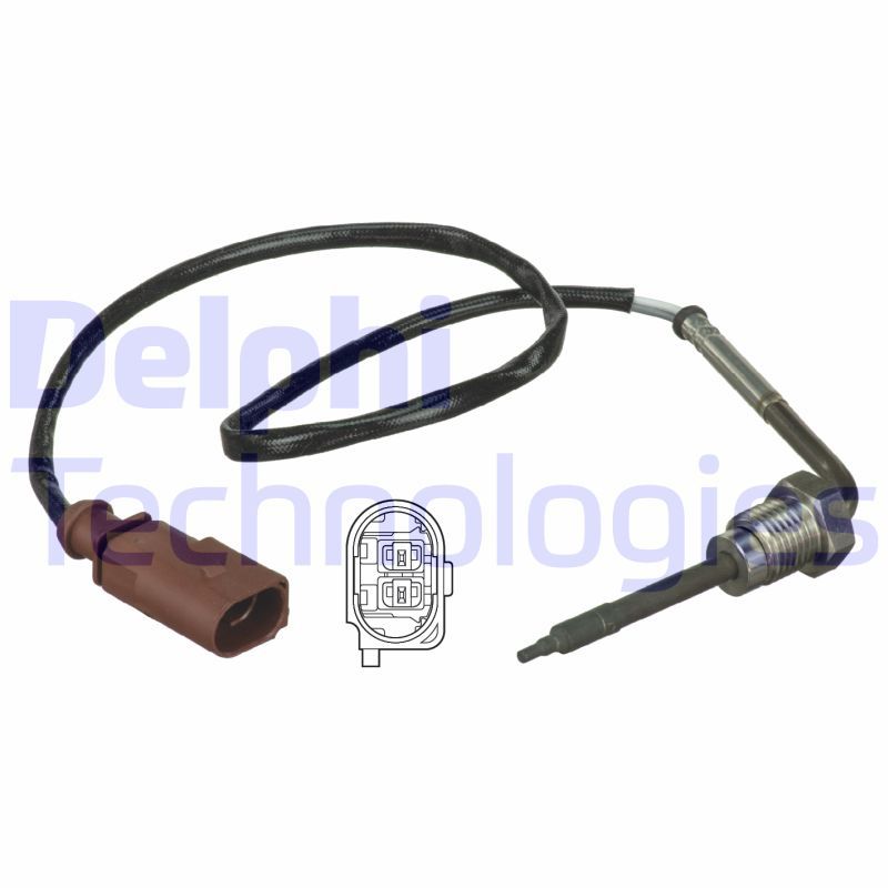 Volkswagen Polo 2009-2013 Arası 1.2 TDI Delphi Marka Egzoz Sıcaklık Sensörü