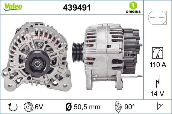 Seat Ibiza 2008-2018 Arası 1.6 LPG Valeo Marka Alternatör