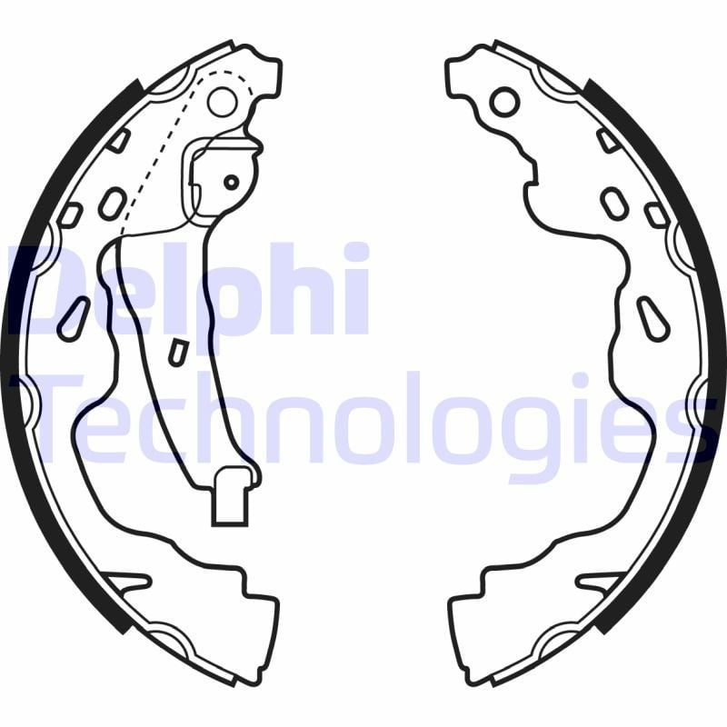 Opel Agila 2008-2014 Arası 1.2 Delphi Marka Pabuçlu Balata