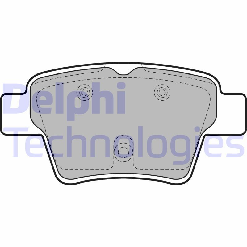 Peugeot 207 2006-2015 Arası 1.4 Delphi Marka Arka Balata