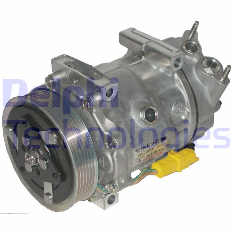 Citroen C5 2008-2012 Arası 1.6 VTi 120 Delphi Marka Klima Kompresörü