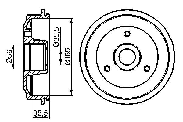 Citroen Ax 1986-1998 Arası 10 E Bosch Marka Kampana