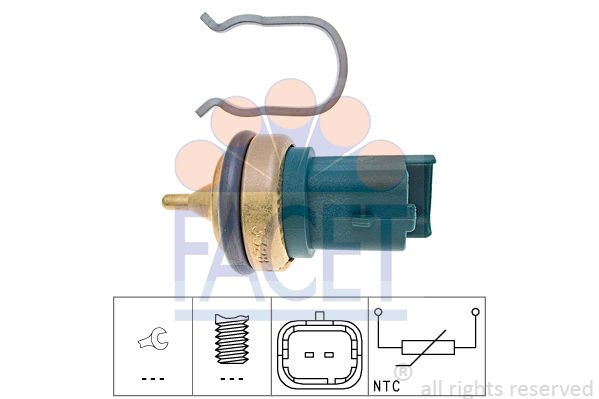 Citroen Ds4 2011-2015 Arası 1.6 VTi 120 Facet Marka Hararet Müşürü