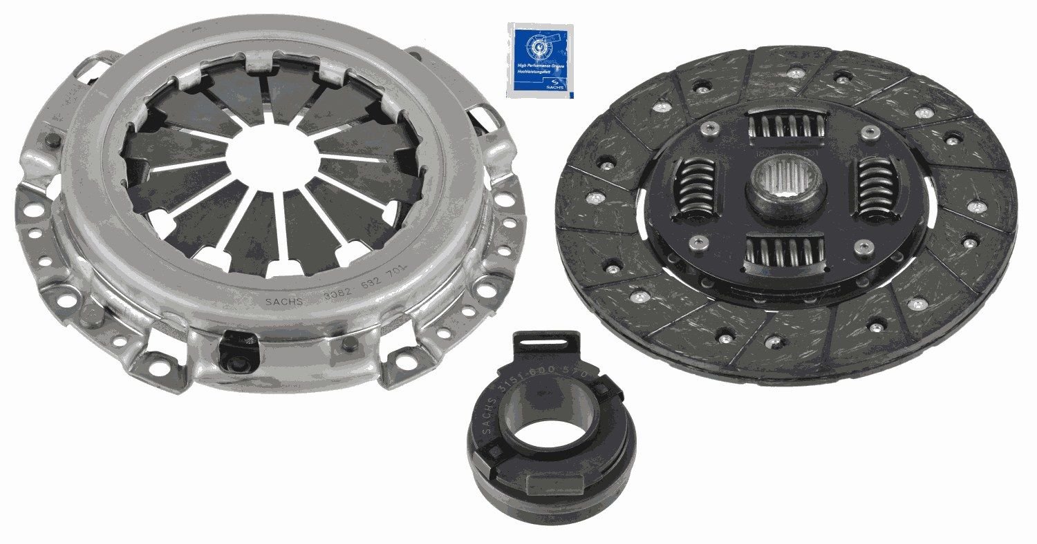 Chevrolet Spark 2005-2009 Arası 0.8 Sachs Marka Debriyaj Seti