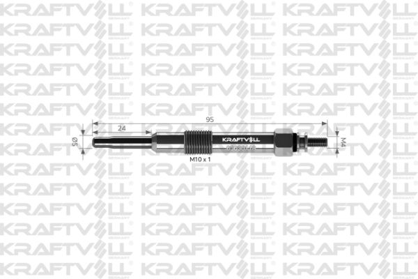 Fiat Brava 1995-2003 Arası 1.9 JTD 105 Kraftvoll Marka Kızdırma Bujisi