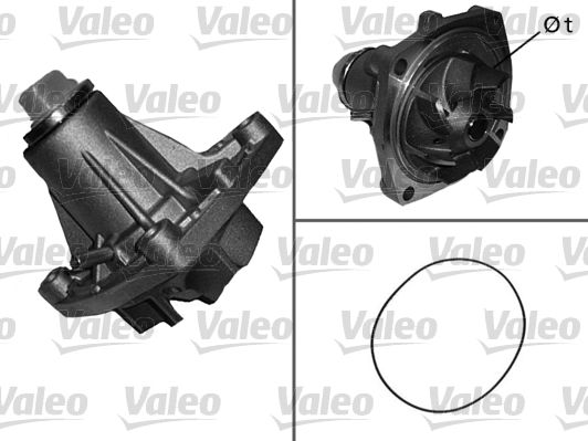 Ford Scorpio 1985-1998 Arası 2.5 TD Valeo Marka Devirdaim Su Pompası