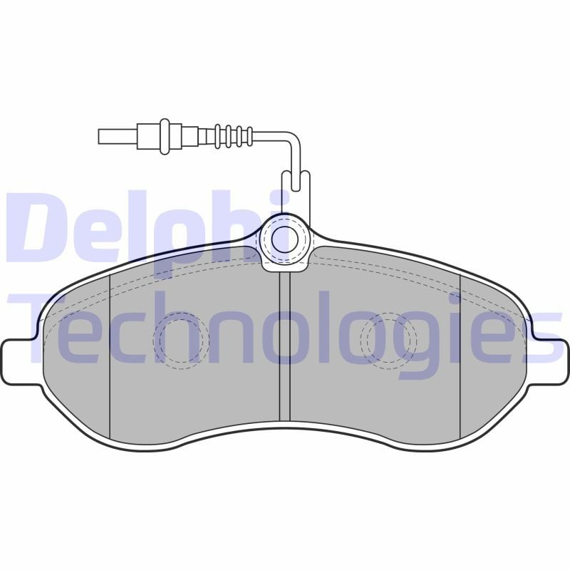 Peugeot Expert 2007-2011 Arası 2.0 HDi 130 Delphi Marka Ön Balata