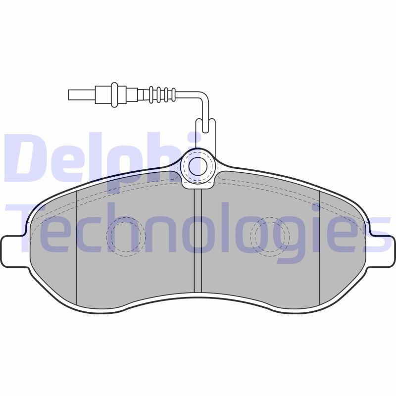 Peugeot Expert Tepee 2007-2011 Arası 2.0 HDi 100 Delphi Marka Ön Balata