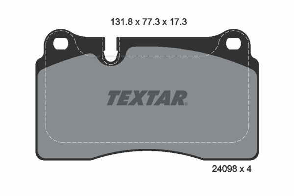 Volkswagen Touareg 2002-2018 Arası 3.2 V6 Textar Marka Ön Balata