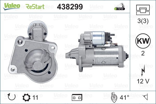 Ford Focus 2010-2014 Arası 1.6 TDCi Valeo Marka Marş Motoru