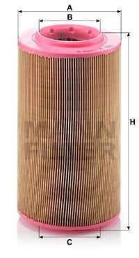Fiat Ducato 1994-2005 Arası 1.9 TD Panorama/Combinato, 2.0 Panorama/Combinato, 2.5 TDI Panorama/Combinato, 1.9 TD Combinato Mann Marka Hava Filtresi