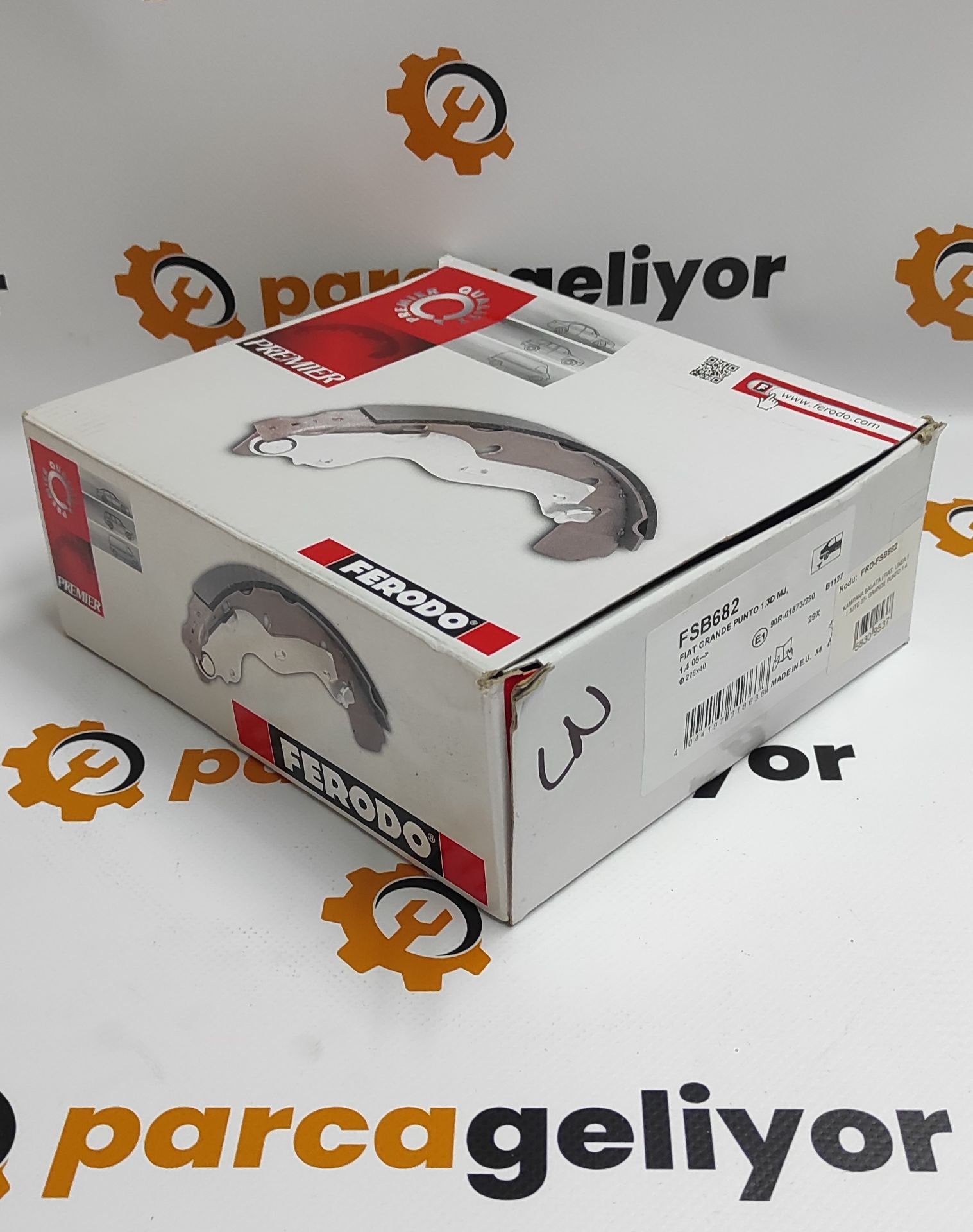 Linea 1.4 8V Arka Kampana Balata FRD-FSB682
