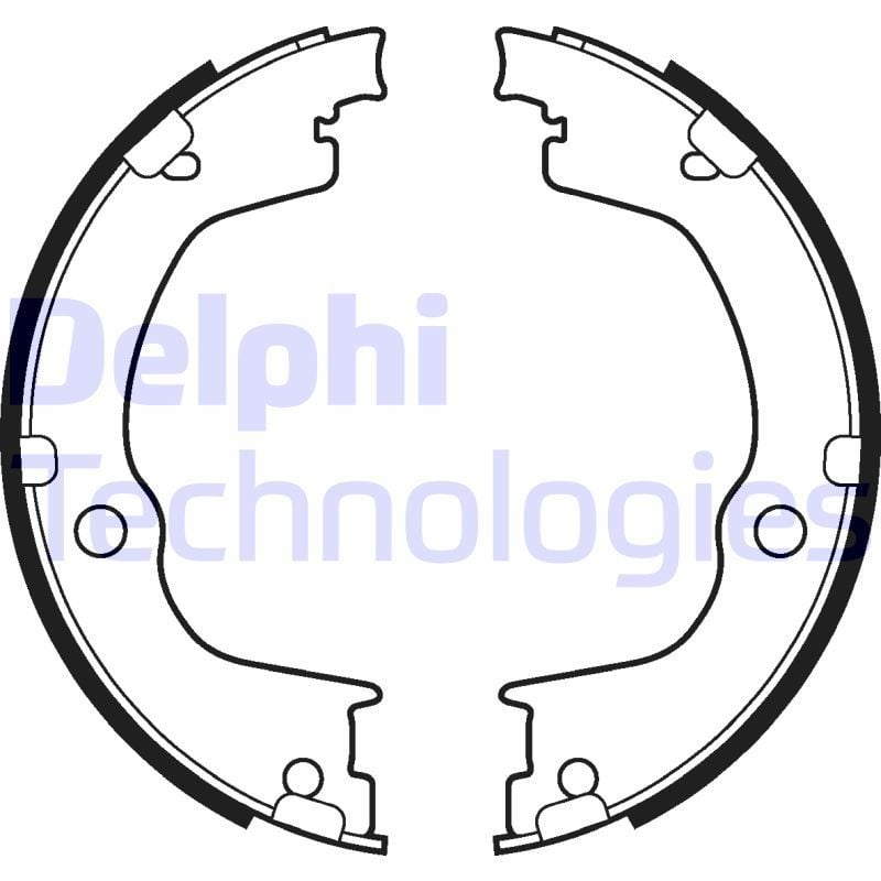 Opel Antara 2006-2010 Arası 2.4 4x4 Delphi Marka Pabuçlu Balata