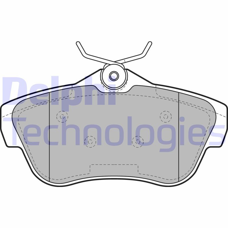 Peugeot Expert Tepee 2007-2011 Arası 2.0 HDi 130 Delphi Marka Arka Balata