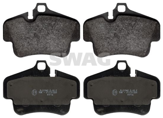 Porsche Cayman 2005-2013 Arası R 3.4 Swag Marka Arka Balata