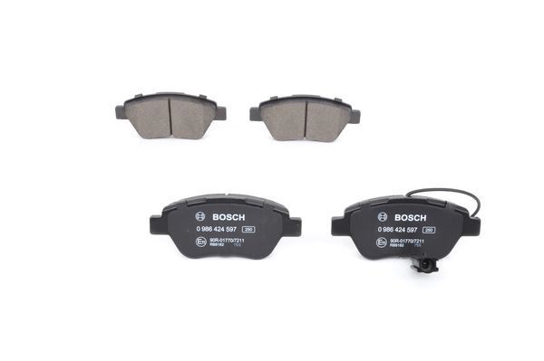 Fiat Stilo 2001-2010 Arası 1.6 16V Bosch Marka Ön Balata Fişli