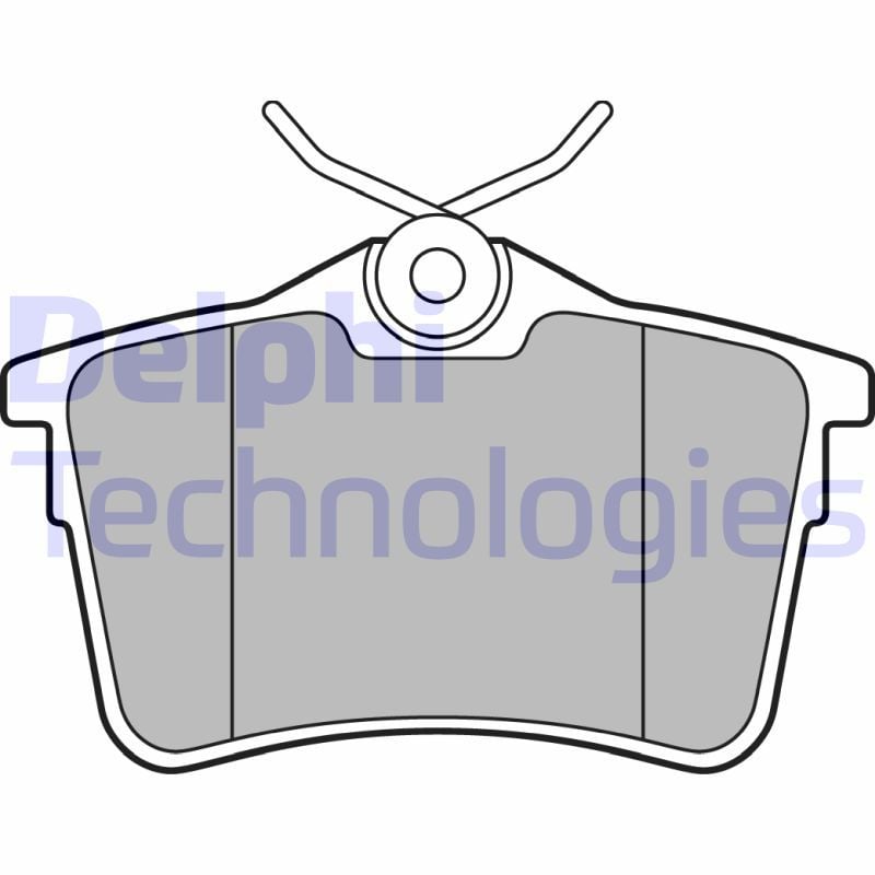 Peugeot Partner Tepee 2008-2012 Arası 1.6 HDi 90 Delphi Marka Arka Balata
