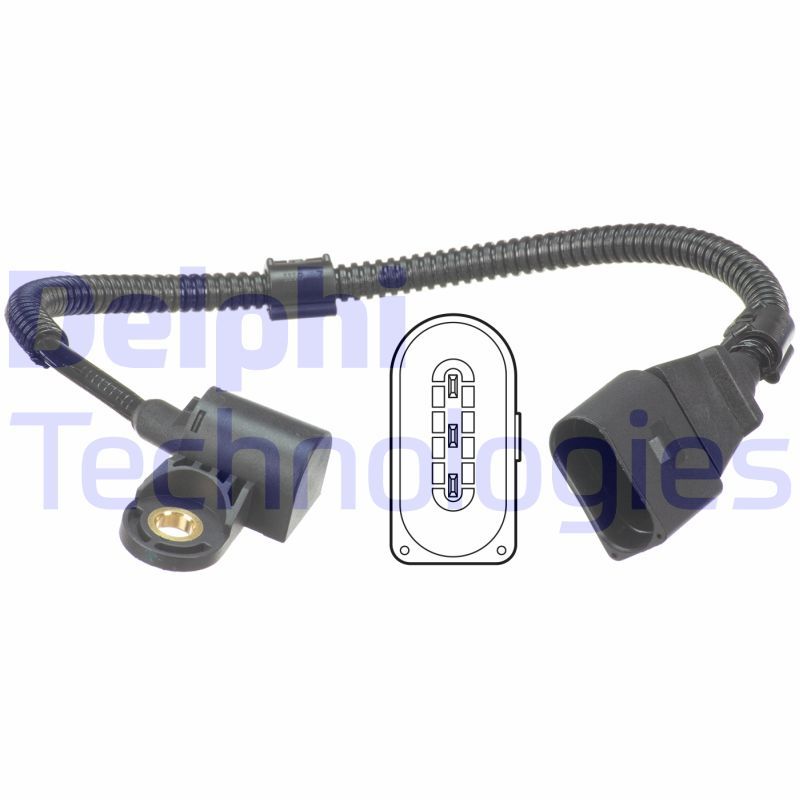 Volkswagen Golf 2004-2014 Arası 2.0 TDI 16V, 2.0 TDI Delphi Marka Eksantrik Devir Sensörü