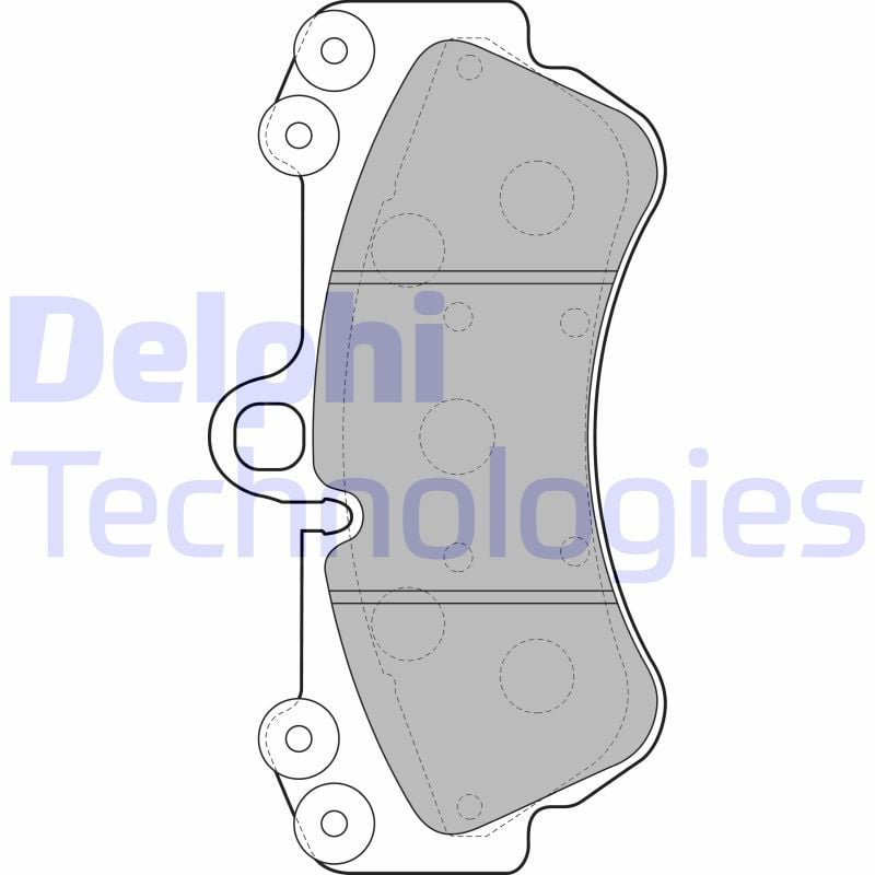 Volkswagen Touareg 2002-2018 Arası 4.2 V8 Delphi Marka Ön Balata