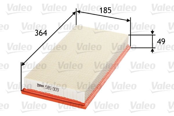 Audi A3 1996-2006 Arası 1.9 TDI Valeo Marka Hava Filtresi