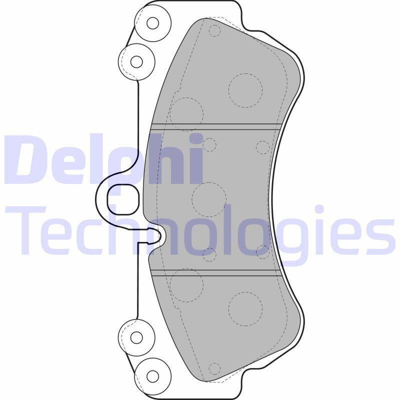 Volkswagen Touareg 2002-2018 Arası 3.2 V6 Delphi Marka Ön Balata