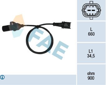 Fiat Brava 1995-2003 Arası 1.2 16V 80 FAE Marka Krank Sensörü