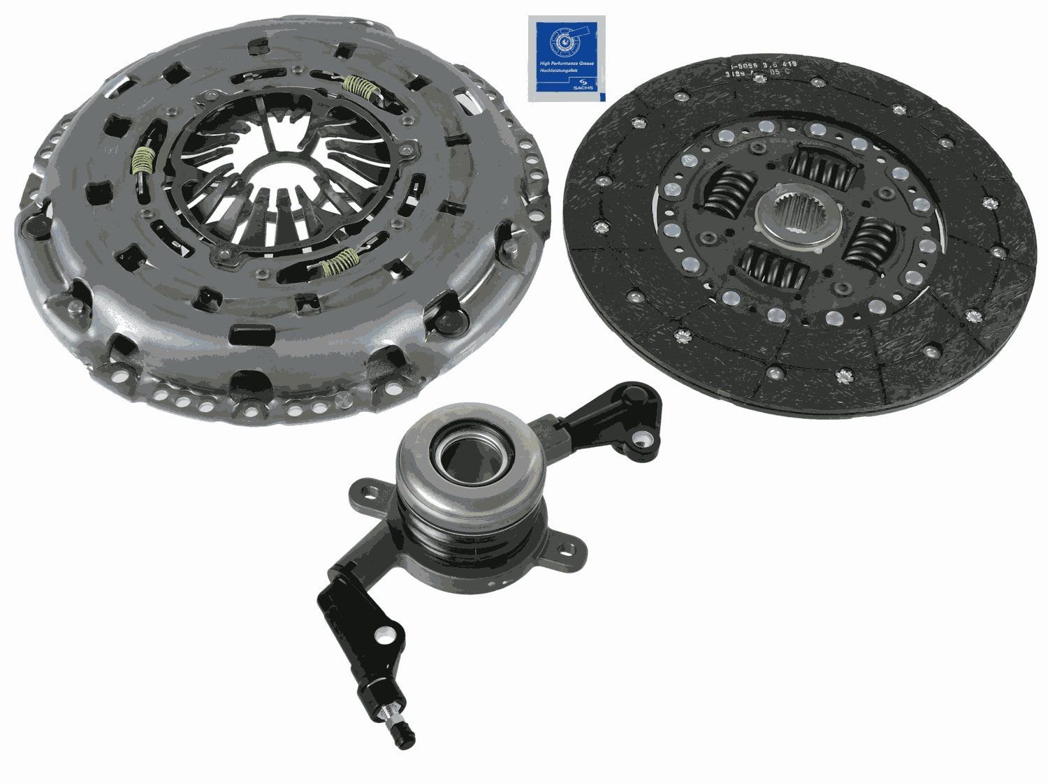 Volkswagen Crafter 2006-2016 Arası 2.5 TDI Sachs Marka Debriyaj Seti